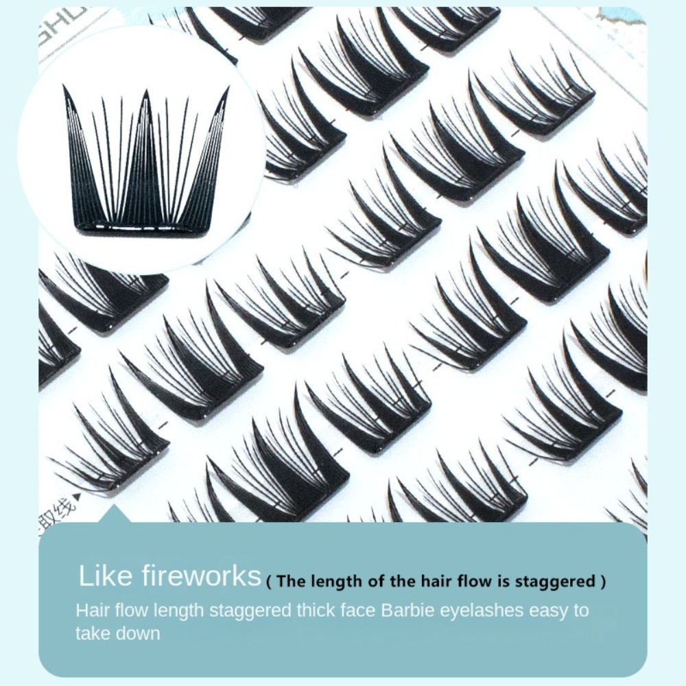 Fashion Fluffy No-Glue False E - Eyelash Extension For Men review and price