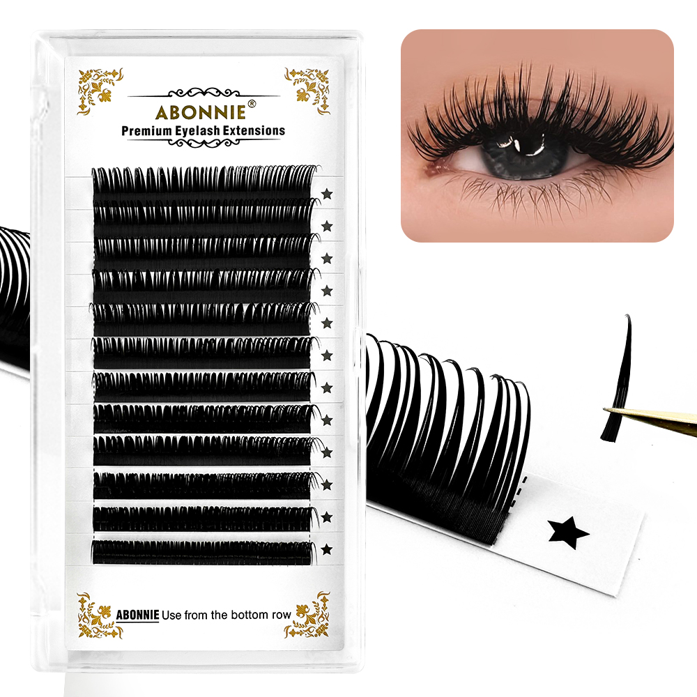 Abonnie Wet Spikes Lashes Exte - Eyelash Extensions Classic review and price