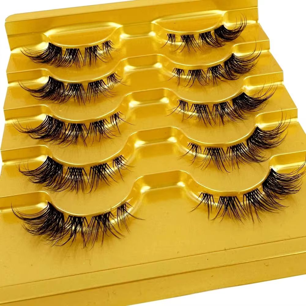 5pairs Mink Eyelashes Invisibl - Eyelash Extension For Big Eyes review and price