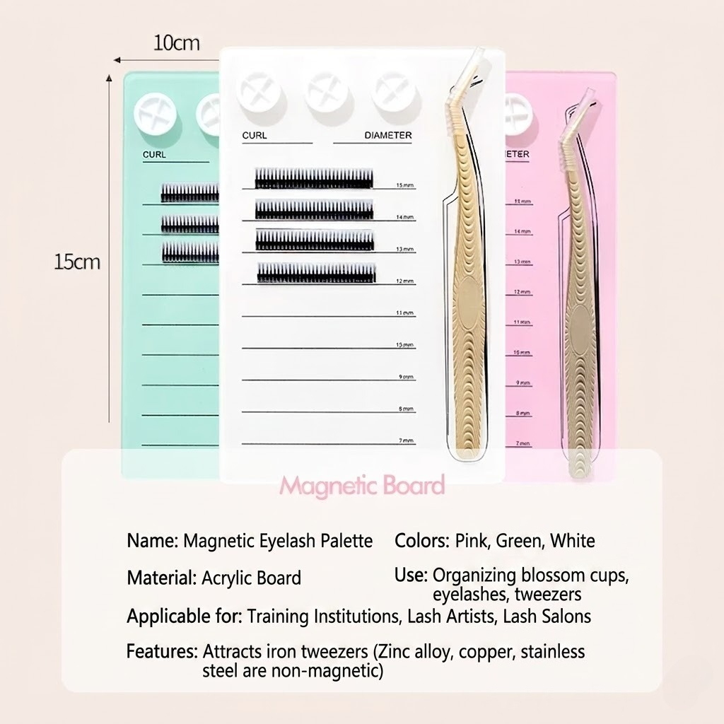 Magnetic Eyelash Extension Pal - Lash Tray Organizer review and price
