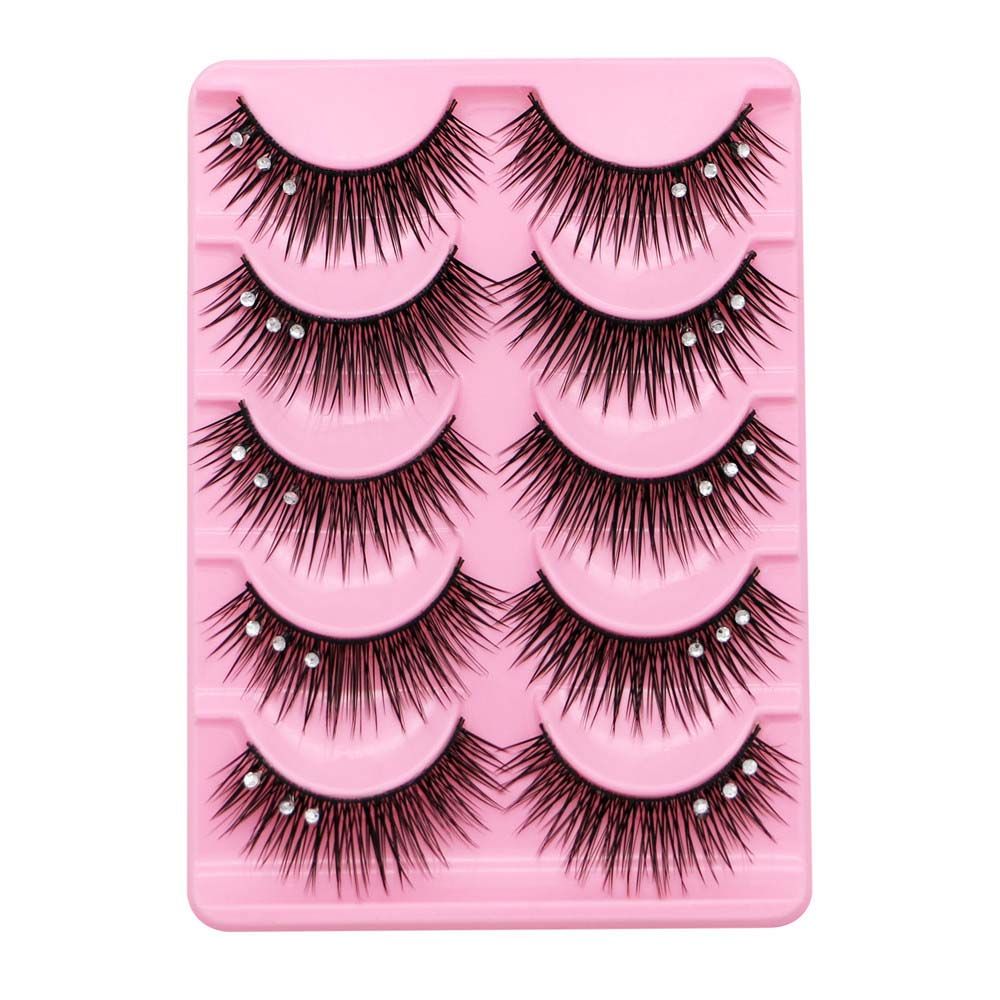 Sequins Thick Cross Lash Eye M - Eyelash Extension For Big Eyes review and price