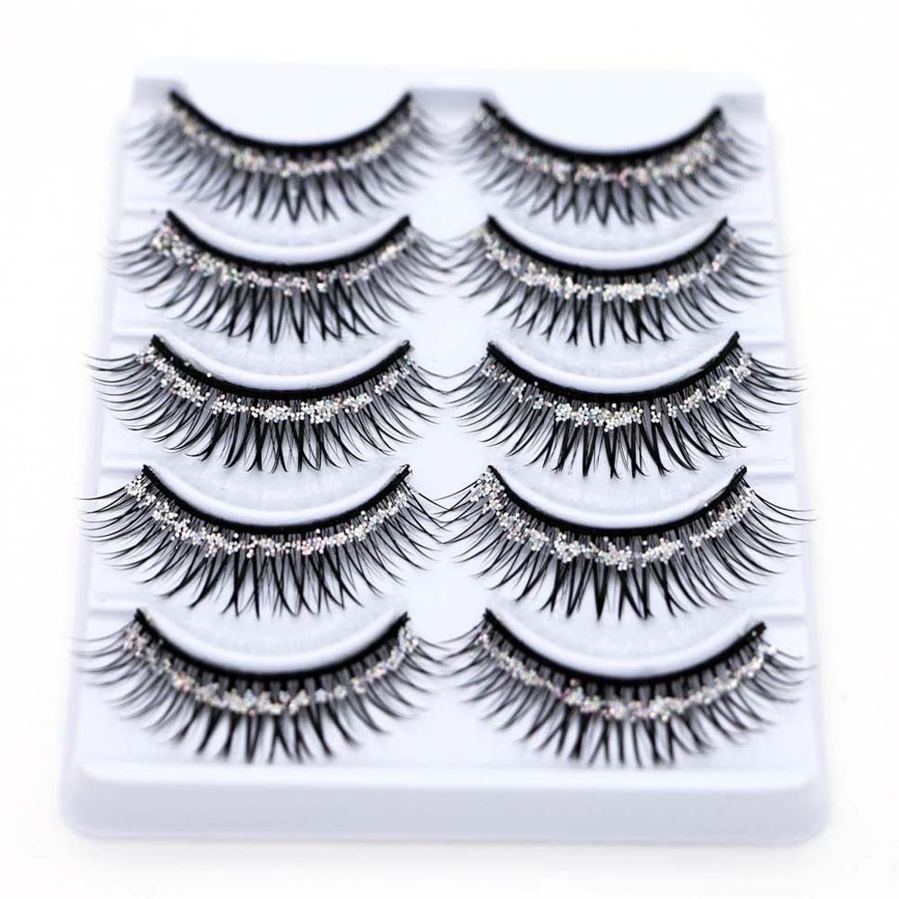 Sequins Thick Cross Lash Eye M - Eyelash Extension For Big Eyes review and price