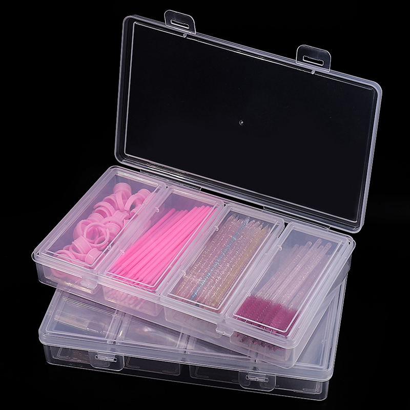 4 Grid Independent Storage Box - Lash Tray Organizer review and price
