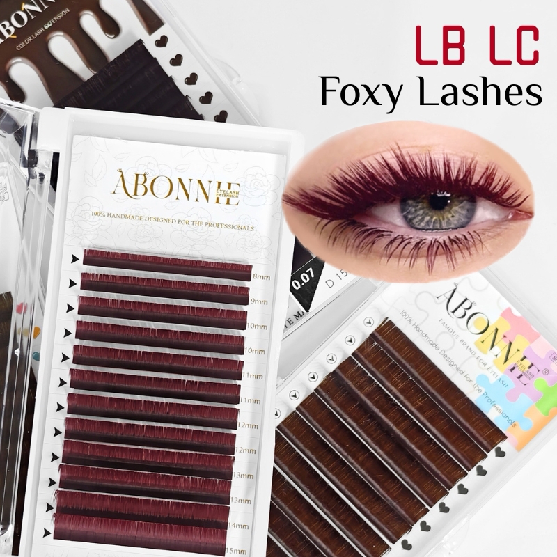 LB  LC Burgundy Lashes Wine Re - Eyelash Extensions Classic review and price