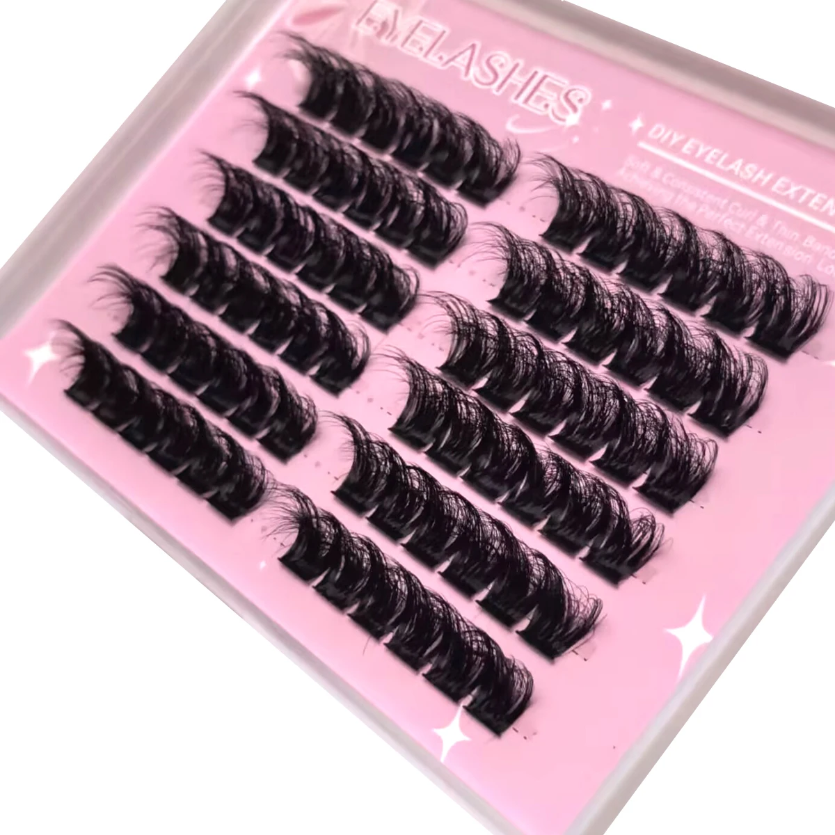 AMSDCN 10 rows false eyelash   - Eyelash Extension For Big Eyes review and price
