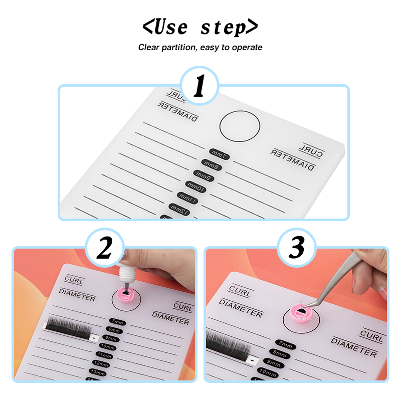 MASSA NEW Grafting Eyelash Tab - Lash Tray Organizer review and price