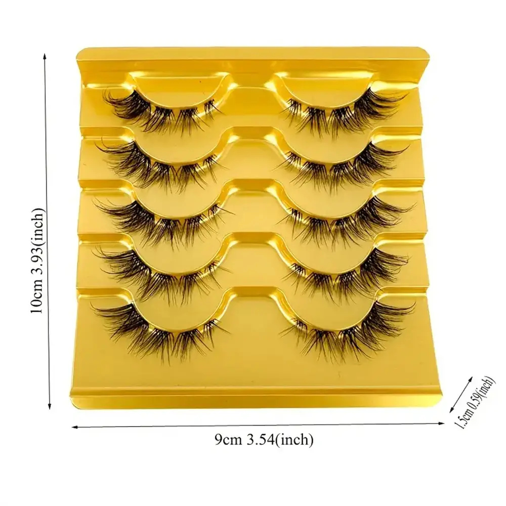 5 Pairs Eyelashes Invisible St - Eyelash Extension For Big Eyes review and price