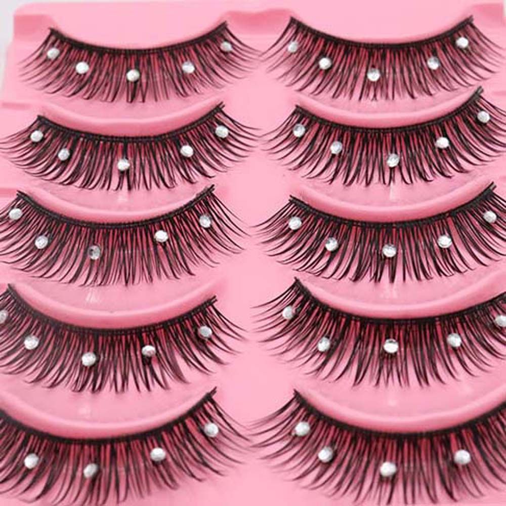 Makeup Tool Shiny Rhinestone L - Eyelash Extension For Big Eyes review and price