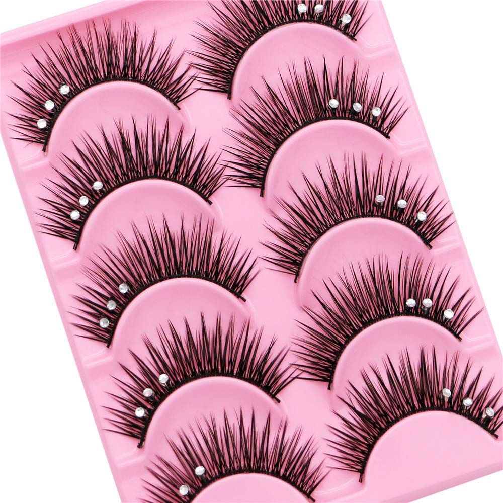 Makeup Tool Shiny Rhinestone L - Eyelash Extension For Big Eyes review and price