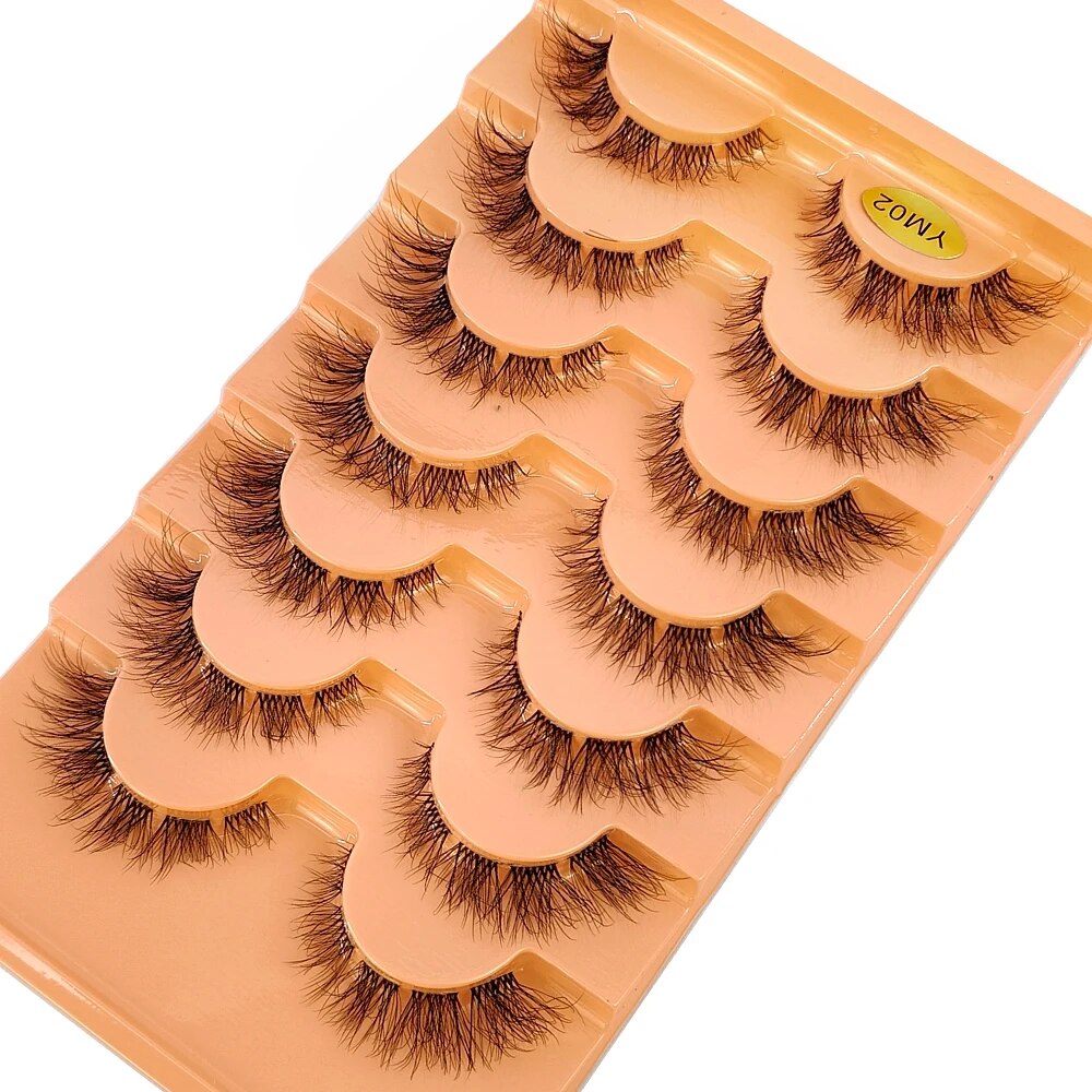 7pairs Mink Eyelashes Invisibl - Eyelash Extension For Big Eyes review and price
