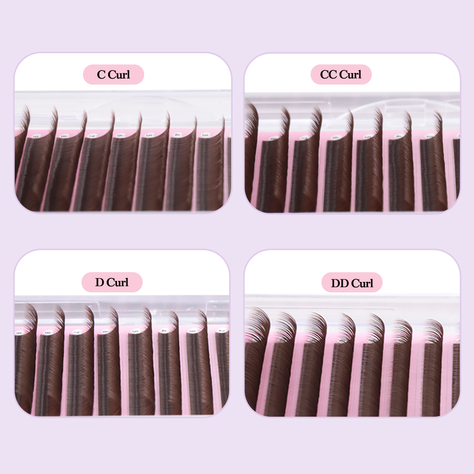 Cocoa Chocolate Brown Eyelashe - Eyelash Extensions Classic review and price