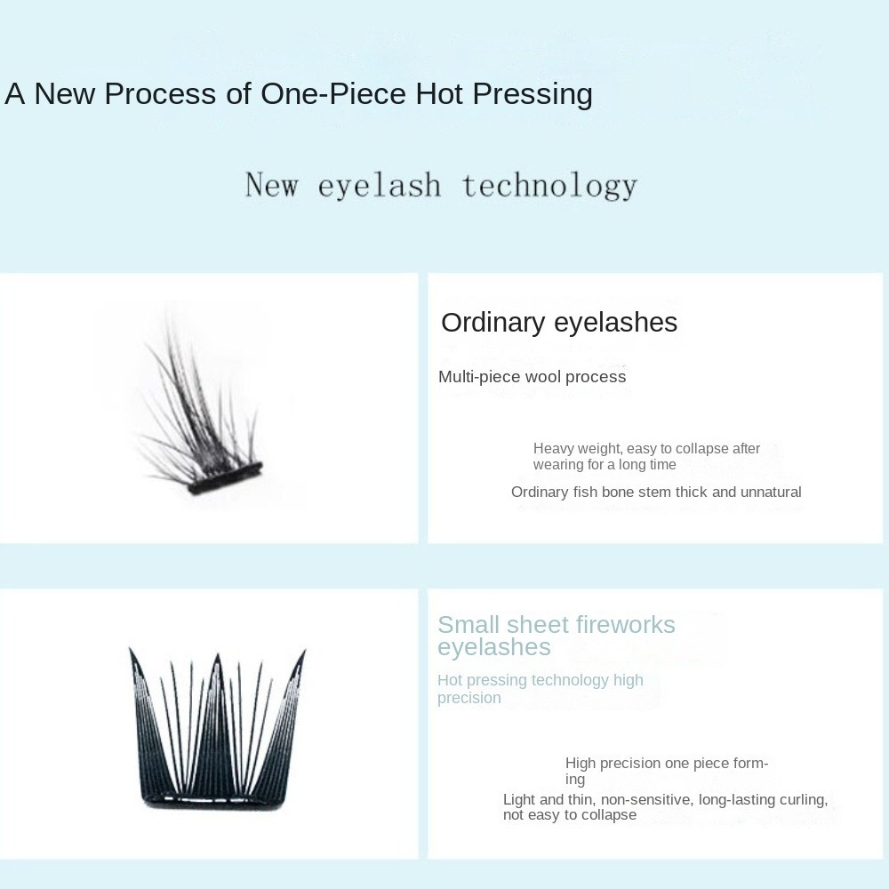 Fashion Fluffy No-Glue False E - Eyelash Extension For Men review and price