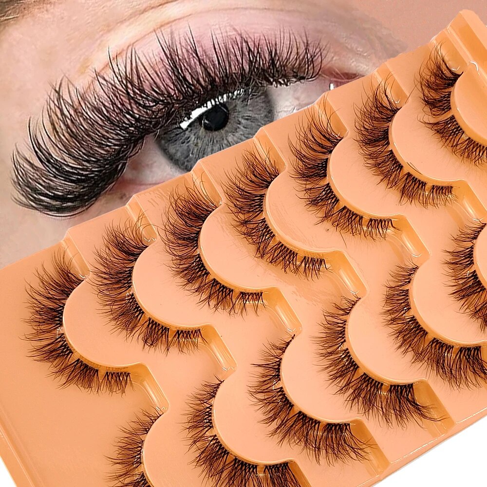 7pairs Mink Eyelashes Invisibl - Eyelash Extension For Big Eyes review and price