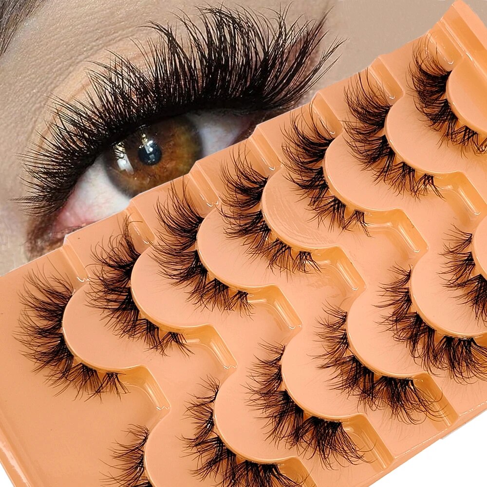 7pairs Mink Eyelashes Invisibl - Eyelash Extension For Big Eyes review and price