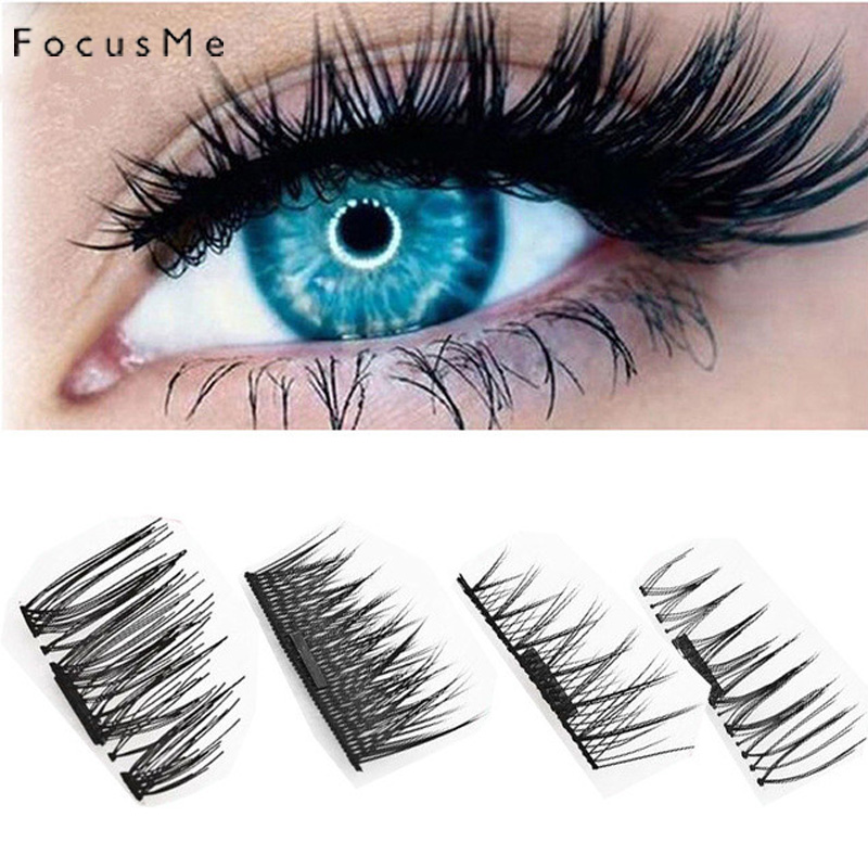 FocusMe 4pcs/2Pair Double Magn - Eyelash Extension For Big Eyes review and price